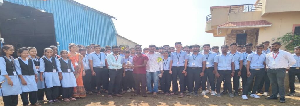 Industrial visit to Hande Transformers (Manufacturing & Repairing Unit), Malshiras