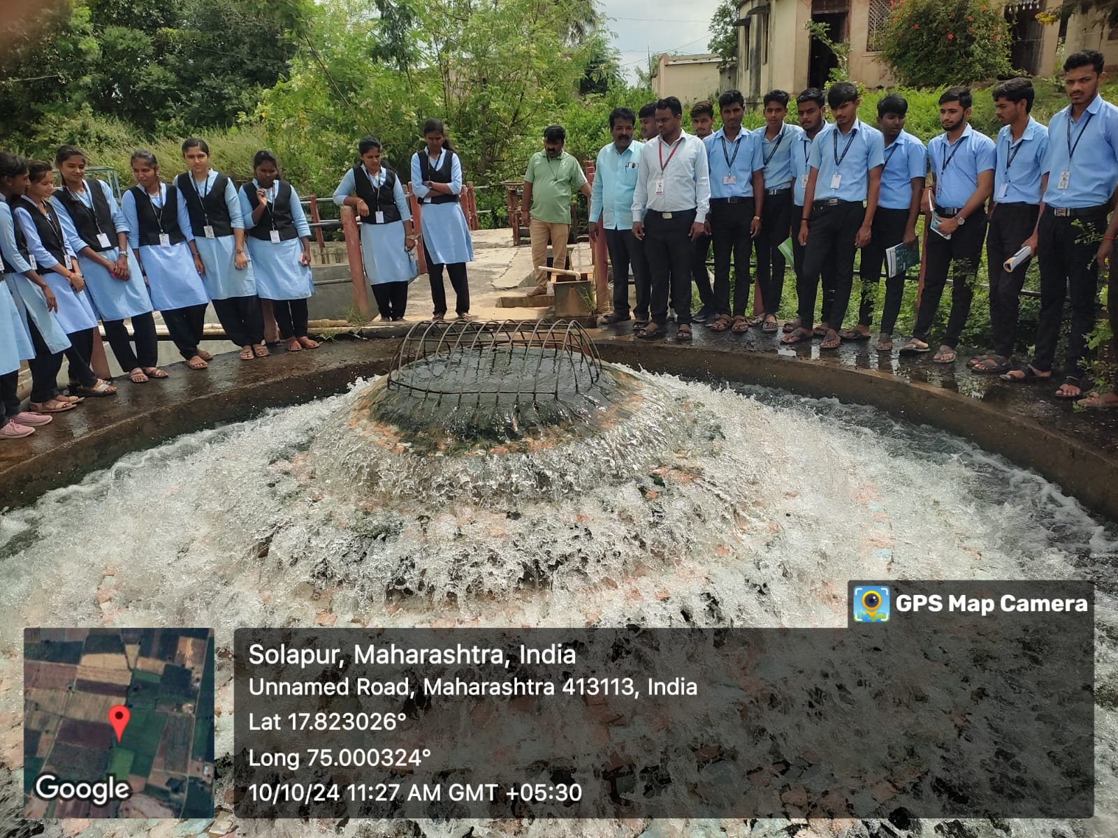 Visit to Water Treatment Plant, Vizori (3)