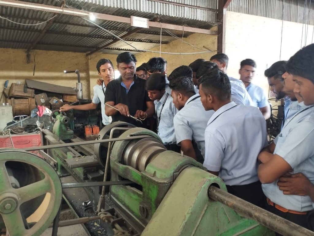 Industrial Visit at Sai Udyog, Natepute