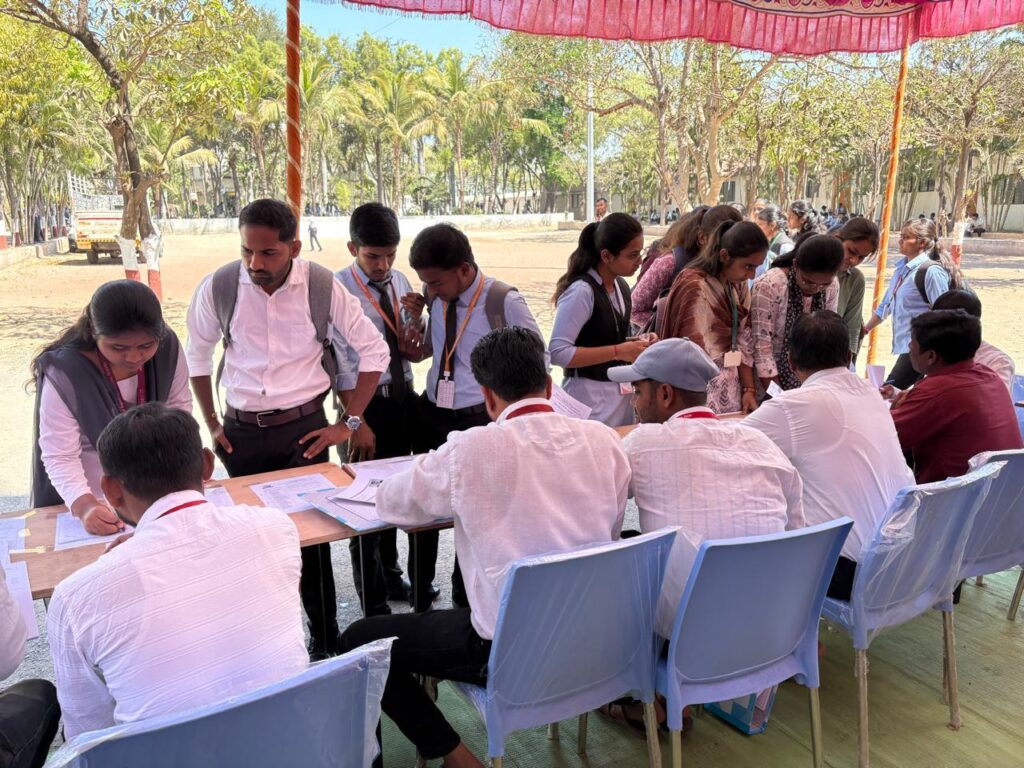 Campus Placement Drive 2025 at SIET Paniv